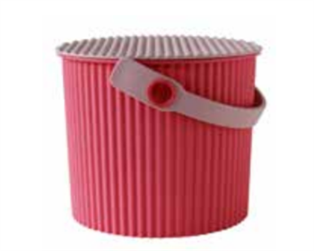 Omnioutil spand 10 ltr. L - Flamingo Pink/Lyserød